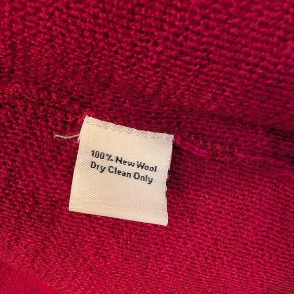 Neve Designs 100% Wool Paisley Full Zip Sweater Winter Layer SKi Gear - Size S - Picture 8 of 10